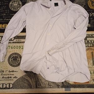 David Donahue Lavender Dress Shirt